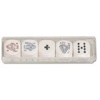 Dés Poker - 22mm (5 pièce)