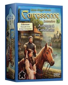Carcassonne - Extension 1 - Auberges et Cathédrales