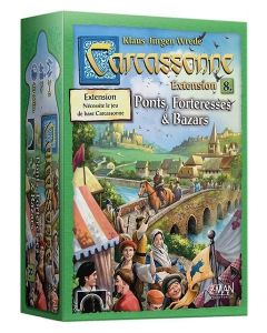 Carcassonne - Extension 8 - Ponts, Forteresses et Bazars